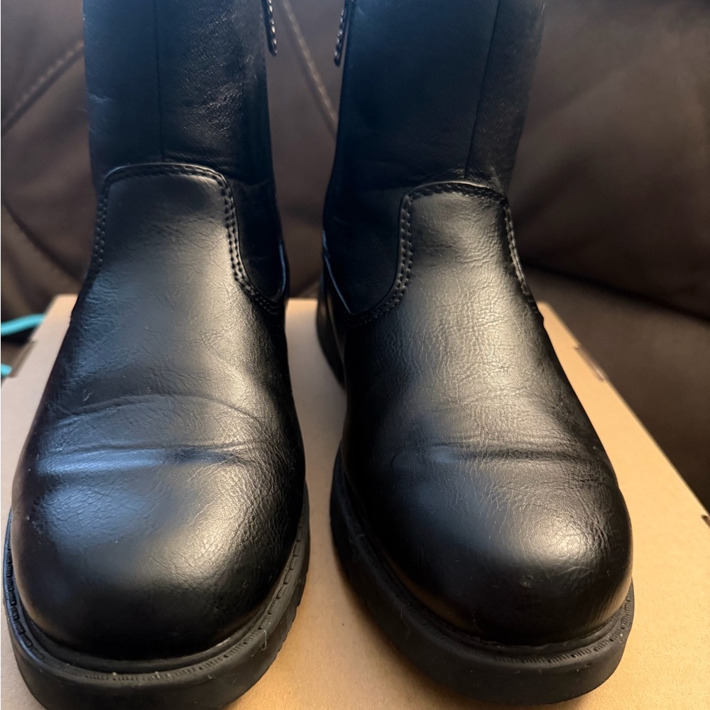 Totes Black Men's rain Boots